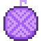 Purple ornament