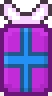 Tall purple preseent